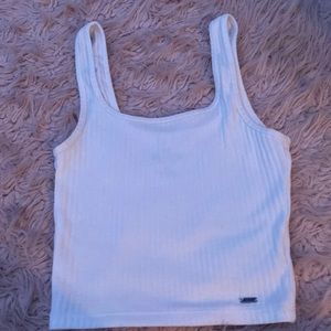 Hollister basic white tank